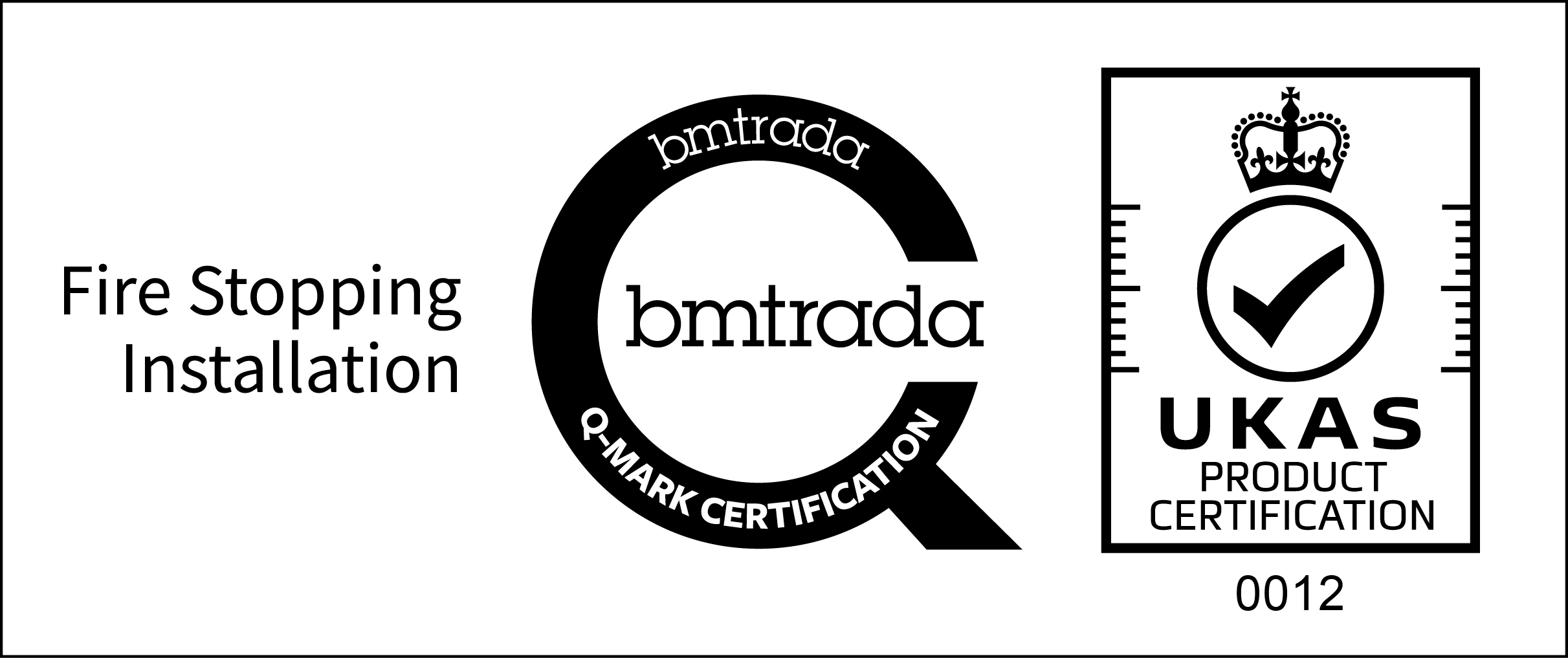 CHS Accreditations include Fire Stopping Installation, bmtrada Q Mark, UKAS Management Systems 0012