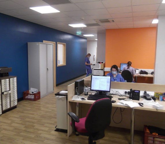 Office room at the new Fertility Clinic