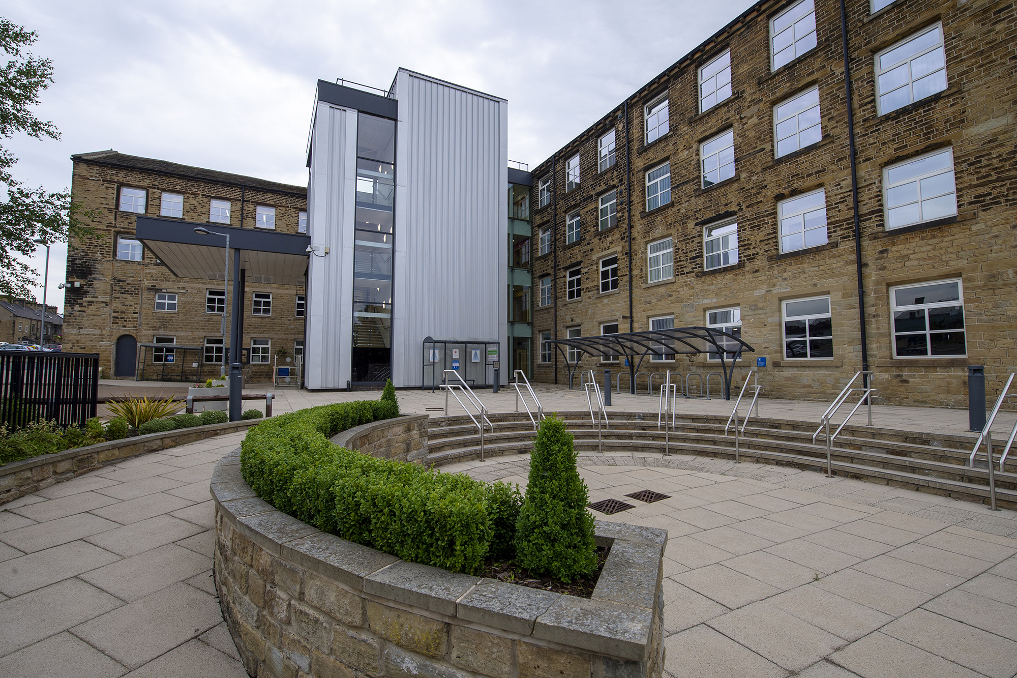 Acre Mills Outpatients building at Huddersfield.